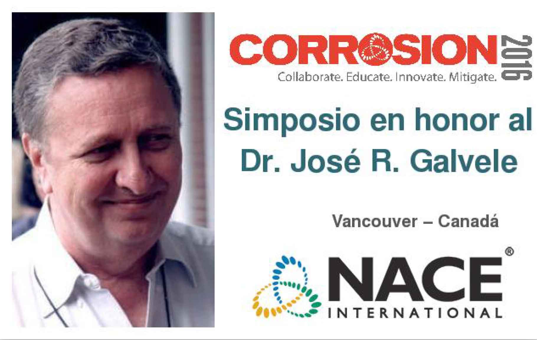 CORROSION 2016 – Conferencia Anual – NACE INTERNATIONAL