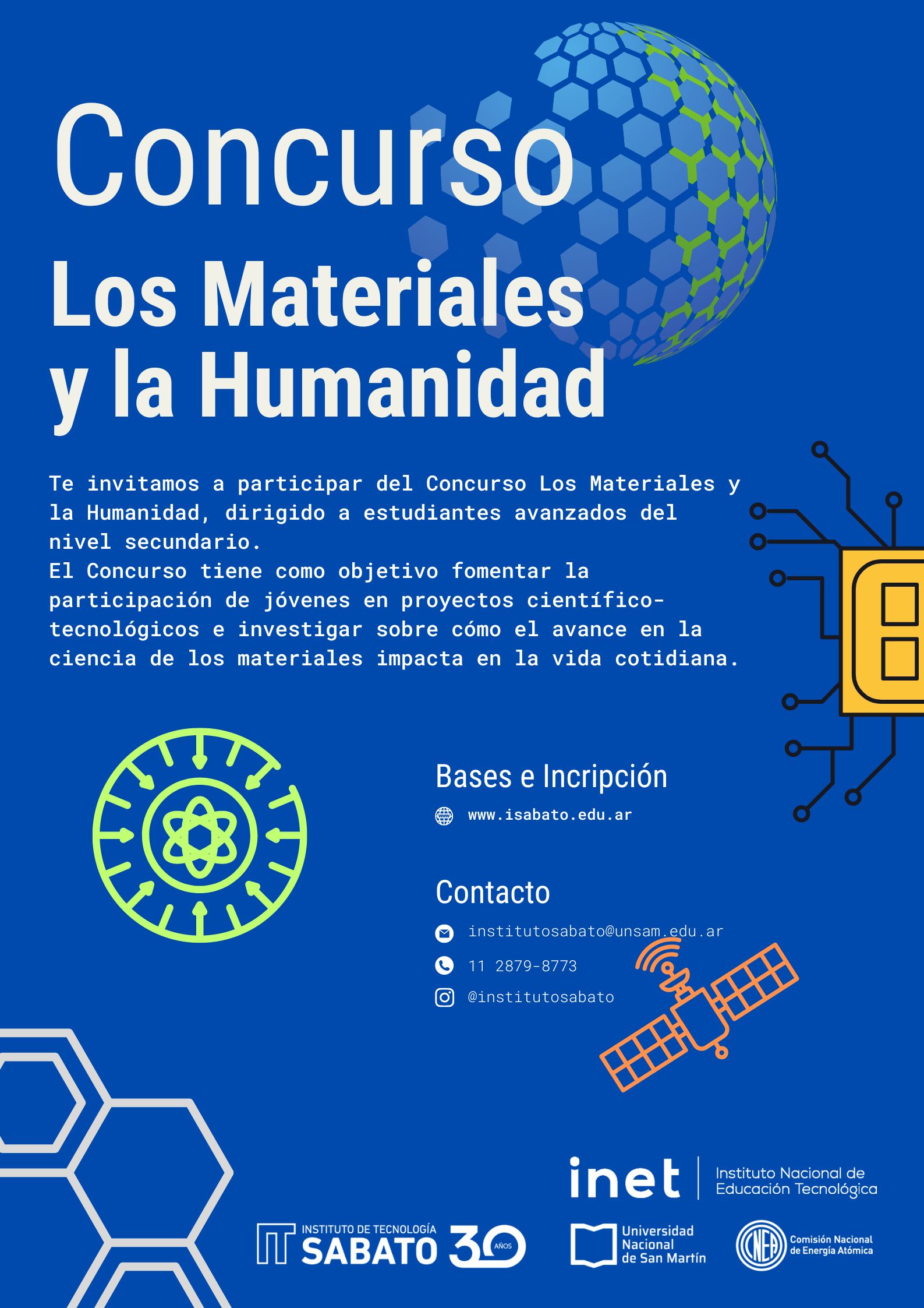 Vuelve el CONCURSO LOS MATERIALES Y LA HUMANIDAD
